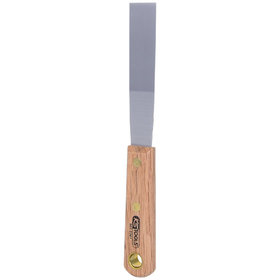 KSTOOLS® - Edelstahl-Spachtel, 25mm, mit Holzgriff