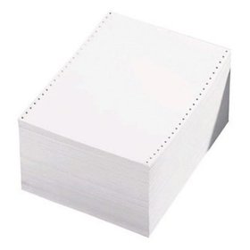 Tabellierpapier 240mm x12", 70g/m², weiß, Pck=2000Bl, 1fach, holzfrei, blanko