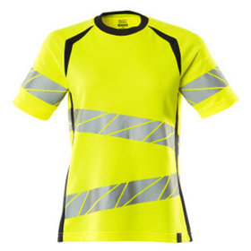 MASCOT® - T-Shirt ACCELERATE SAFE, hi-vis Gelb/Schwarzblau, Größe XS-ONE