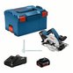 Bosch - Akku-Kreissäge GKS 18V-57 G, mit 2 x 4.0 Ah Li-Ion Akku, L-BOXX (06016A2106)