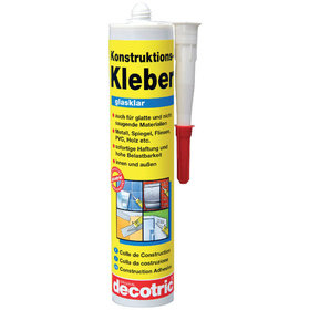 decotric® - Konstruktions Kleber glasklar 290ml