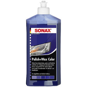 SONAX® - Polish + Wax Color blau 500 ml