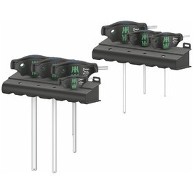 Wera® - Quergriff-Schraubendreher-Satz 454/7 HF Set 1, Hex-Plus, 7-teilig