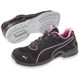 Puma Safety - Sicherheitshalbschuh Fuse TC Pink Wns Low, S1P ESD SRC, pink, Größe 42