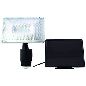 REV Ritter - LED-Strahler Solar 12x0,5W schwarz mit Bewegungsmelder