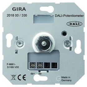 GIRA - Dali-Potentiometer Einsatz UP DALI 16V Dreh/Druckkn 2mA