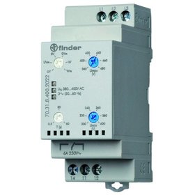 finder® - Phasenwächter 380-415V AC 300-480V min.Ansp=0,5s max.Ansp=60s