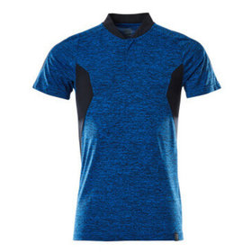 MASCOT® - Polo-Shirt ACCELERATE Azurblau/Schwarzblau 18083-801-91010, Größe M ONE