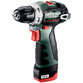 metabo® - Akku-Bohrschrauber PowerMaxx BS BL (601721500), Kunststoffkoffer, 12V 2x2Ah Li-Power + LC 40