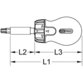 KSTOOLS® - 1/4" 6 in 1 Mini-Ratschen-Schraubendreher