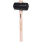 KSTOOLS® - Gummihammer, Esche-Stiel, konisch, 520g