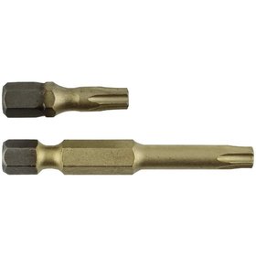 PROJAHN - 1/4" STAR Bit L50mm TX15 ZrN 10er Pack