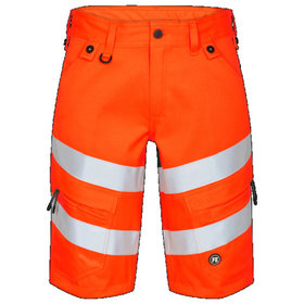 Engel - Safety Shorts 6546-314, Warnorange/Grün, Größe 68