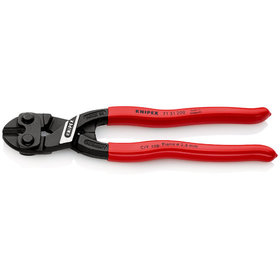 KNIPEX® - CoBolt® Kompakt-Bolzenschneider schwarz atramentiert, mit Kunststoff überzogen 200 mm 7131200