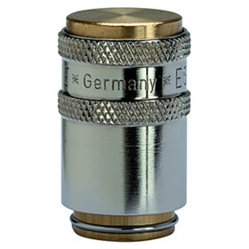 RIEGLER® - Verschlusskupplung DN 9, Messing 2.0401, Länge 37,0mm