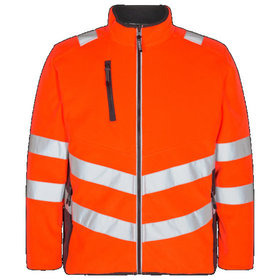 Engel - Safety Fleecejacke 1192-236, Warnorange/Anthrazitgrau, Größe L