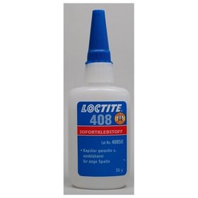 LOCTITE® - 408 Geruchsarmer Sofortklebstoff farblos, niedrigviskos, 500gr Flasche