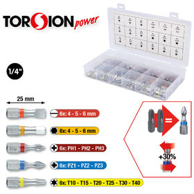 KSTOOLS® - TORSIONpower Bit-Sortiment, 108-tlg