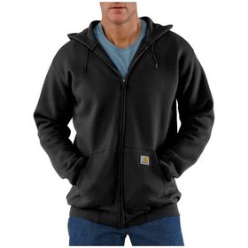 carhartt® - Herren Kapuzensweater ZIP HOODED SWEATSHIRT, schwarz, Größe XL