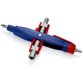 KNIPEX® - Stiftschaltschrankschlüssel für gängige Schränke und Absperrsysteme 145 mm 001107