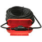 as® Schwabe - Sicherheitsbox, rot, für Stecker + Kupplung Länge 200mm, max. Leitungsdurchmesser 9mm, IP44