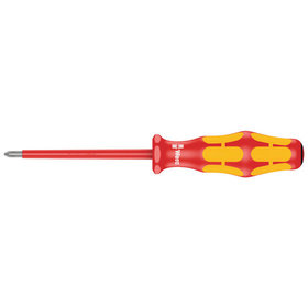 Wera® - Kreuzschlitz-Schraubendreher 165 i PZ VDE-isoliert, PZ 0 x 80mm