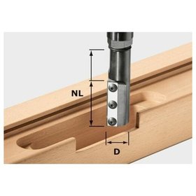 Festool - Wendeplatten-Nutfräser HW KN ø20/50 WP/K