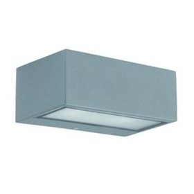 LEDS-C4 - LED-Wandanbauleuchte 7,3W NEMESIS 40LEDs Aluminium 3000K 583lm gr Konv IP44