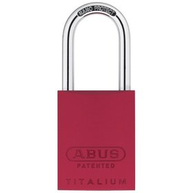 ABUS - AV-Vorhangschloss, Titalium 83, TITALIUM™-Spezialaluminium rot