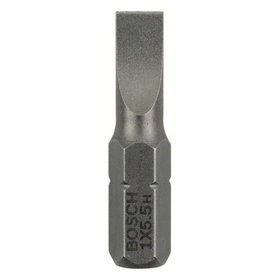Bosch - Schrauberbit Extra-Hart, S 1,0 x 5,5, 25mm, 3er-Pack (2607001464)