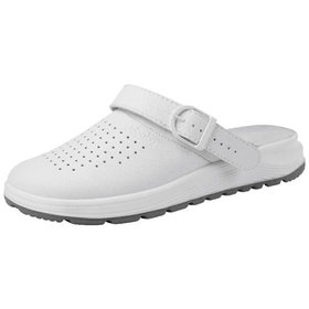 ABEBA® - Clog Active 02-0087020 OB SRC Unisex, weiß, Größe 39