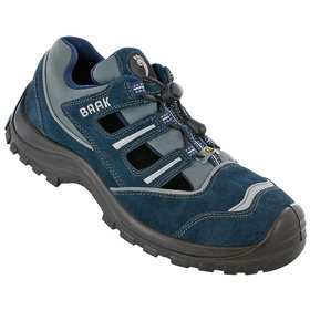 BAAK® - Sicherheitssandale Pit Sports 7013, S1P SRC ESD, blau/grau, Größe 46