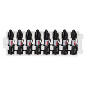 Bosch - Schrauberbit-Set Impact Control, 8-teilig, 8 x PH2, 25mm (2608522324)