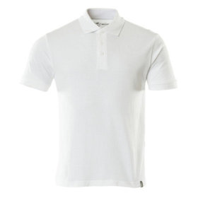 MASCOT® - Polo-Shirt CROSSOVER, Weiß, Größe L-ONE