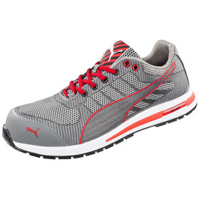 Puma Safety - Sicherheitshalbschuh Xelerate Knit Low 643070, S1P HRO SRC, grau, Größe 44