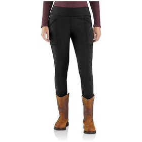 carhartt® - Damen Stretch-Legging FORCE COLD WEATHER LEGGING, schwarz, Größe XS