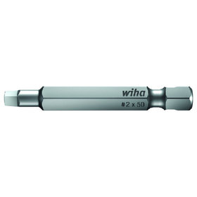 Wiha® - Bit Vierkant außen 7048 Z DIN ISO 1173 E 6,3 6,3mm / 1/4" 2x50mm