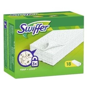 Swiffer - Wischtücher Trocken, Nachfüllpack=18St, f. Bodenwischer 54100