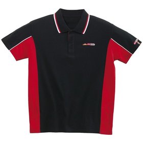 KSTOOLS® - Polo-Shirt-schwarz/rot, Größe L