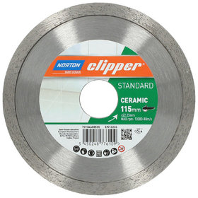 NORTON clipper® - Diamantscheibe Standard Ceramic Ø115mm