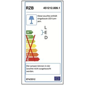 RZB - LED-Feuchtraumleuchte 37W PlanoxEcoFarm 4000K A++ 4900lm EVG IP66 Kst opal/matt