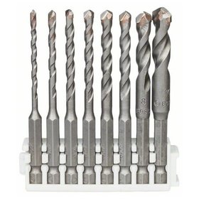 Bosch - 8-teiliges Hex-9 Ceramic Set, 3–10 mm. Für Bohrmaschinen/Schrauber (2608577142)