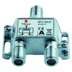 TRIAX - Verteiler F-Conn 2f 5-1200MHz 3,7dB