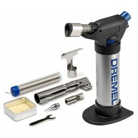 DREMEL® - Butangas-Lötlampe Versaflame 2.200-4, max. Brennzeit 75 min , 4 Zubehöre (F0132200JA)