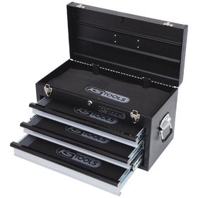KSTOOLS® - Werkzeugtruhe mit 3 Schubladen-schwarz, L508xH255xB303mm
