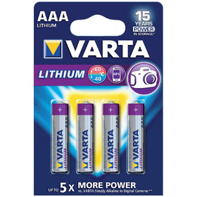 VARTA® - Batterie PROFESSIONAL Lithium AAA 4er Bli