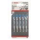 Bosch - Stichsägeblatt T 118 EOF, 5er-Pack (2608634237)