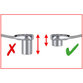 KSTOOLS® - 1/4" + 11mm Durchgangs-Steckschlüssel- und Bit-Satz, 31-teilig