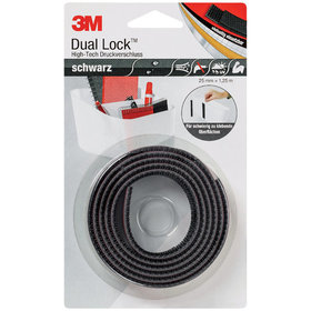 3M™ - Dual Lock™ LSE Klettband einseitig klebend, schwarz 25mm x 1,25m