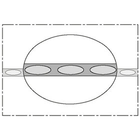 NORRES - Abgasschlauch (bis +300°C), vibrationsfest, Ø 254mm, L:5m, CP ARAMID 461 PROTECT